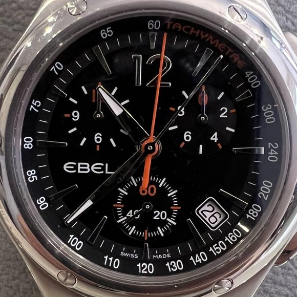 Ebel Sportwave Chronograph Swiss Made Men's Watch! - Picture 2 of 16